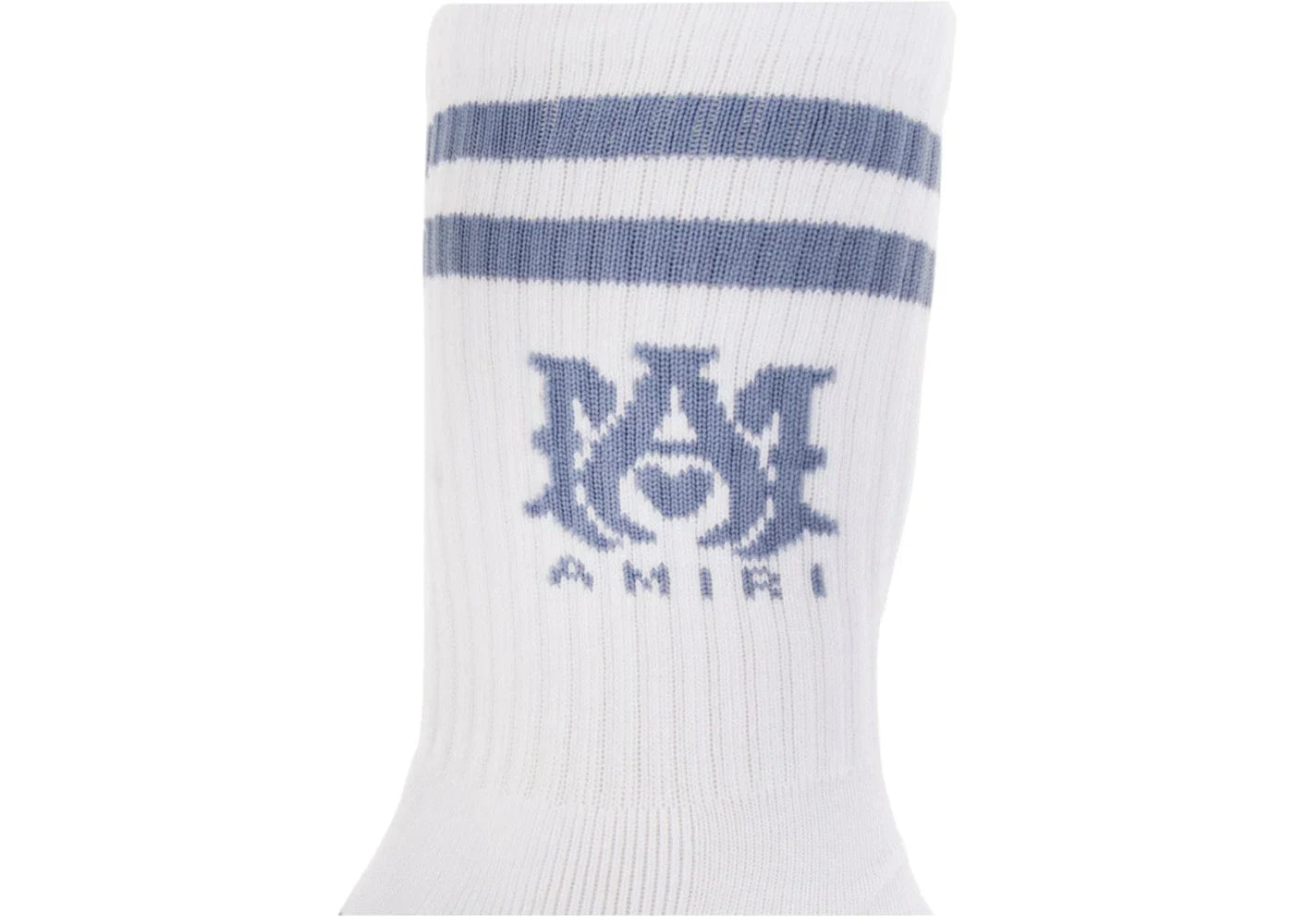 AMIRI Ma Stripe Socks White/Dusty