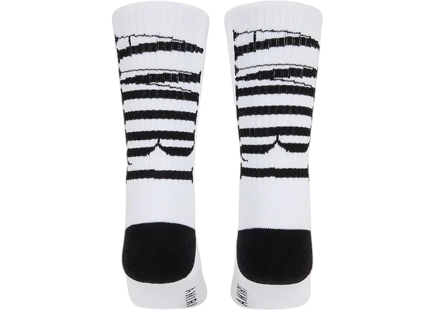 AMIRI Vertical Logo Socks White