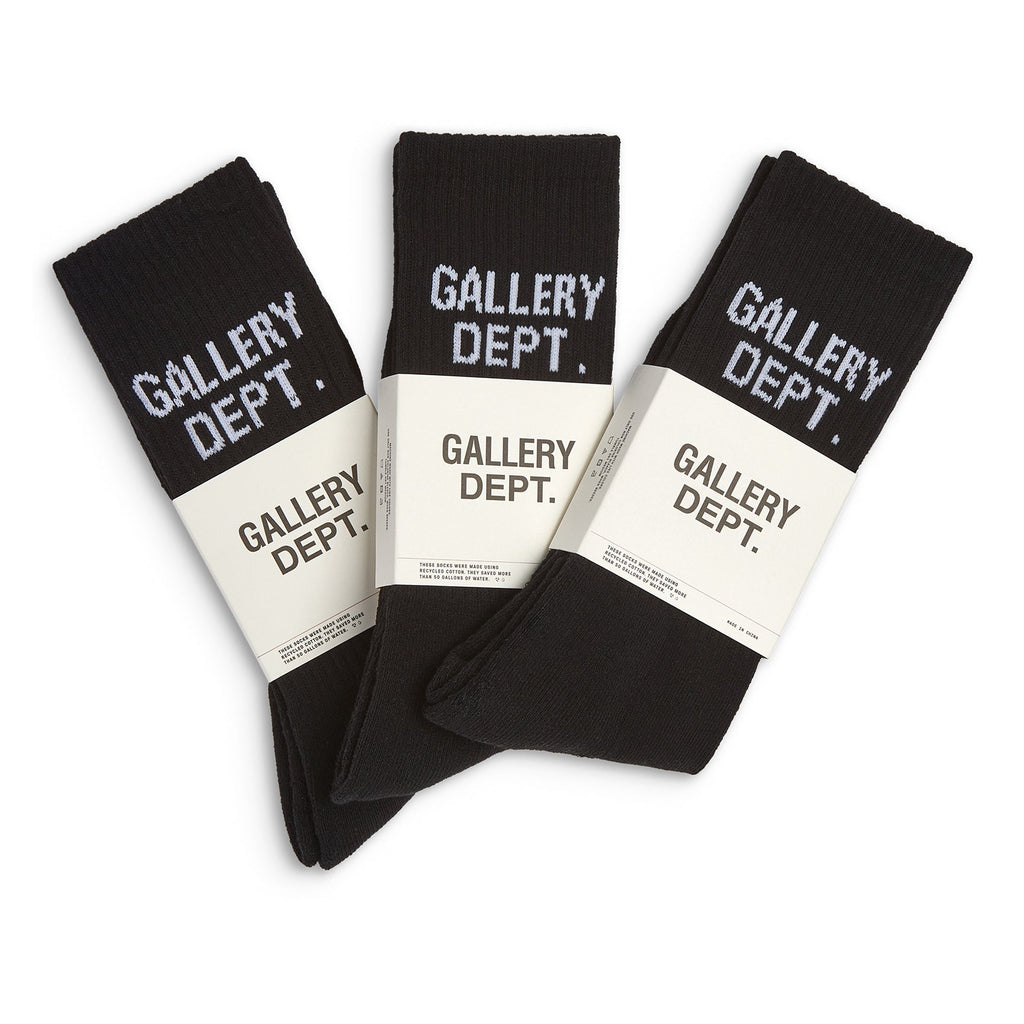 CLEAN BLACK SOCKS - SET OF 3