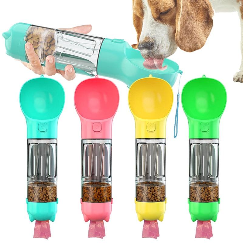 Garrafa de ¨¢gua para Cachorros 3 em 1